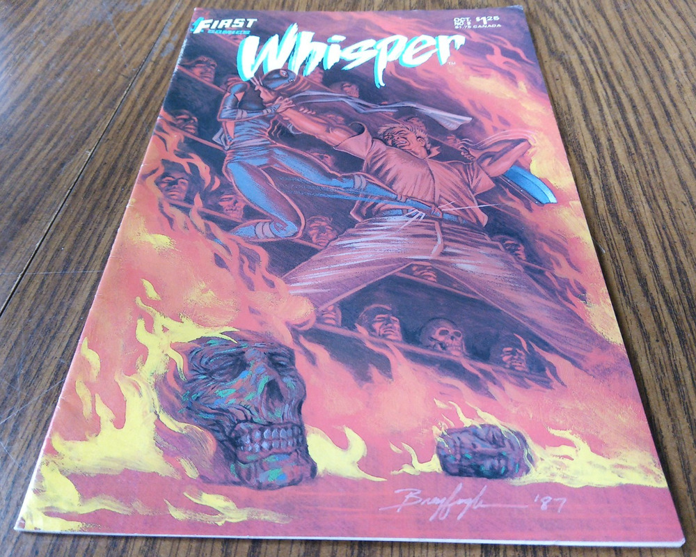Whisper #9 October 1987 First Comics